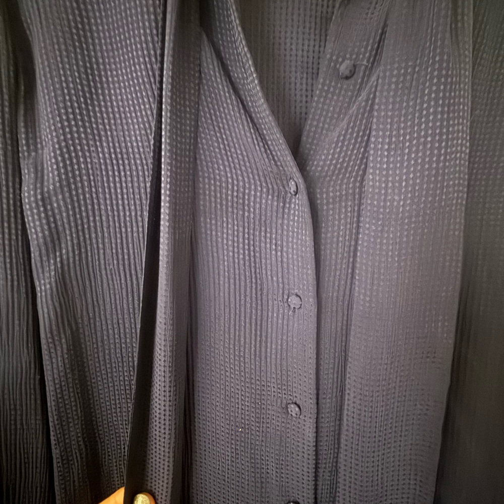 Sézane Laurya Top Navy - Sz 34 - Picture 5 of 5